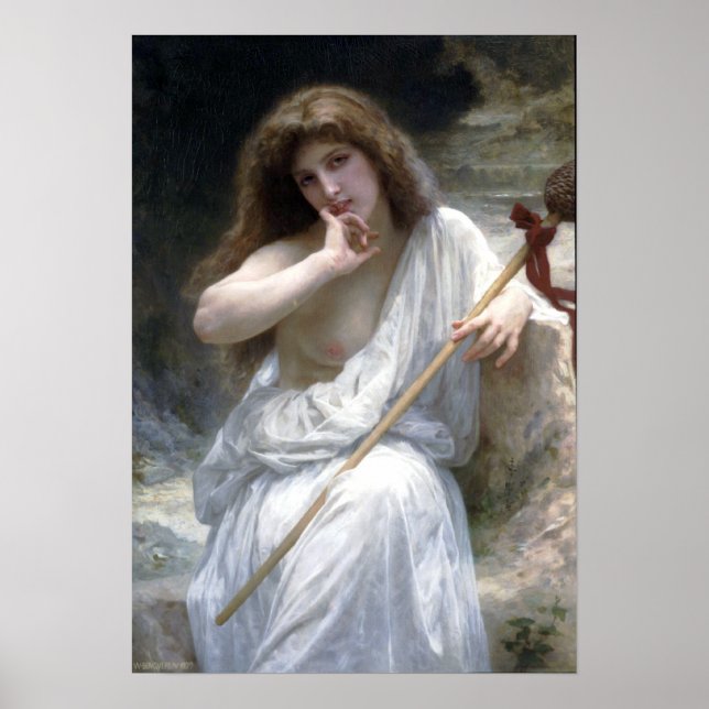 Bouguereau - Bacchante Poster (Vorne)
