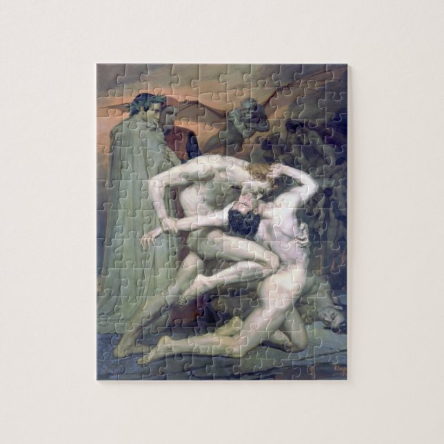 Bouguereau - Dante et Virgile en Enfers (Vertikal)