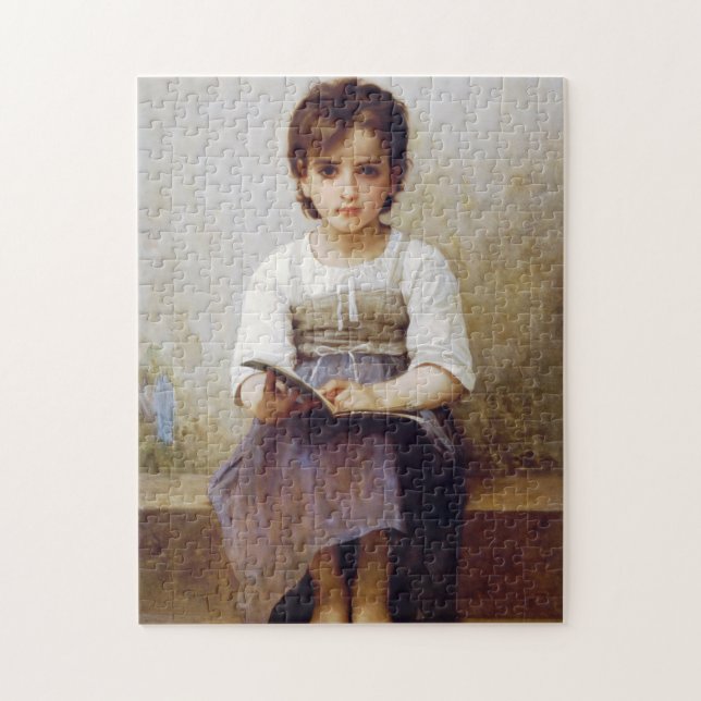 Bouguereau Das harte Lesson-Puzzle (Vertikal)