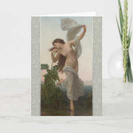 Bouguereau Dawn L’Aurore CC0873 Birthday Karte