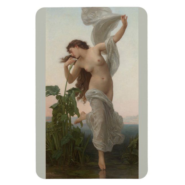 Bouguereau Dawn L’Aurore CC0876 Fridge art Magnet (Vertikal)