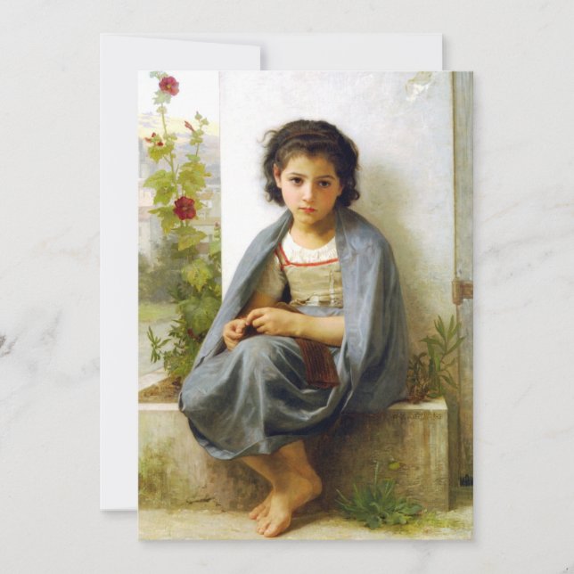 Bouguereau Die kleinen Einladungen (Vorderseite)