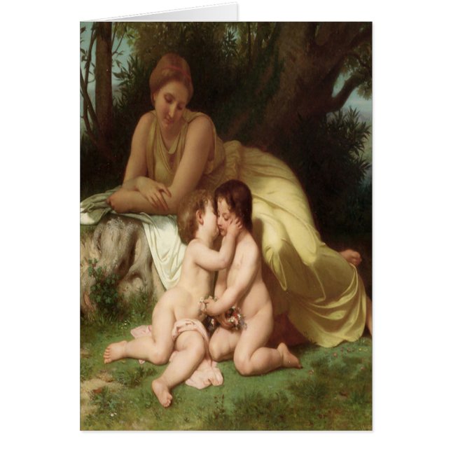 Bouguereau Embracing Children (Vorne)