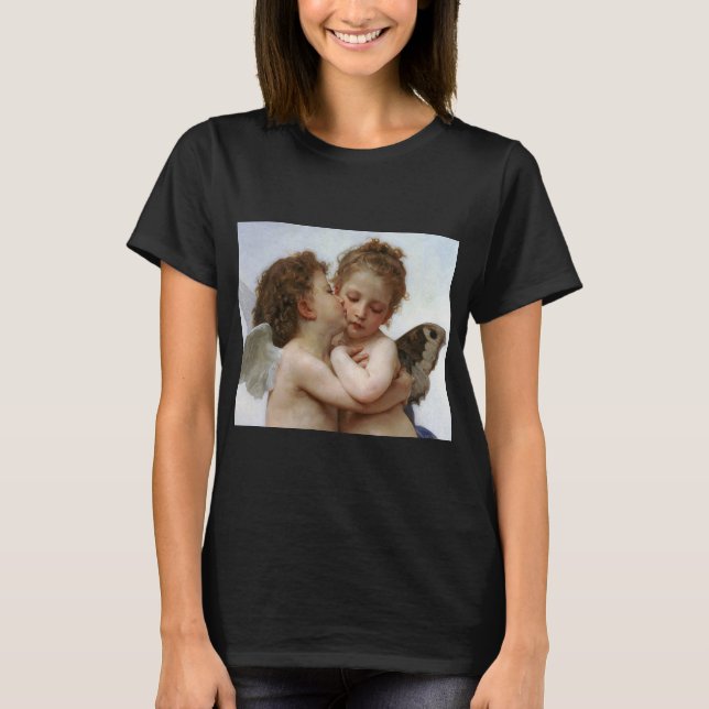 Bouguereau , “ First kiss ” T-Shirt (Vorderseite)