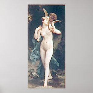 Bouguereau - La Jeunesse und l'Amour Poster