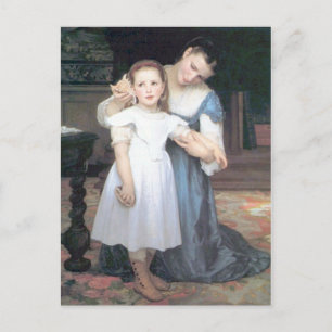Bouguereau - Le Coquillage Postkarte