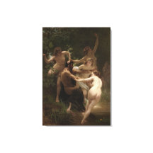 Bouguereau Nymphs und Satyr