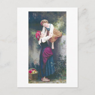 Bouguereau - Petites Maraudeuses Postkarte