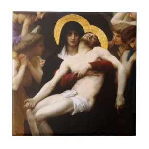 Bouguereau Pieta-Fliese Fliese