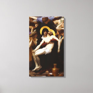Bouguereau Pieta-Leinwand-Druck Leinwanddruck