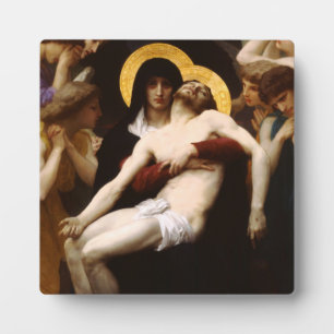 Bouguereau Pietà-Tafel Fotoplatte