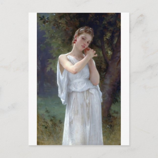 Bouguereau The Orings Young Postkarte (Vorderseite)
