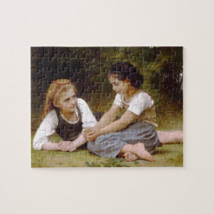 Bouguereau's 1882 The Nut Gatherers Les noisettes