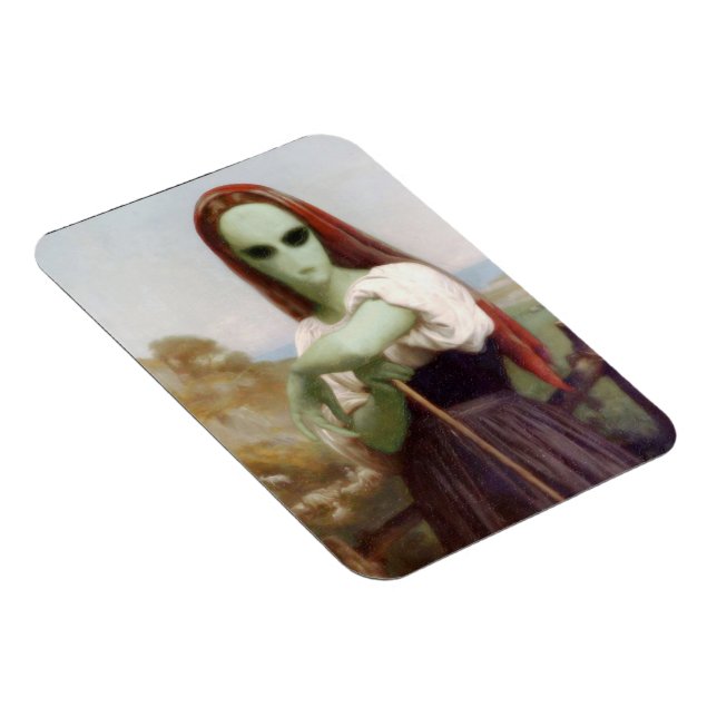 Bouguereaus Alien Shepherdess Magnet (Rechte Seite)