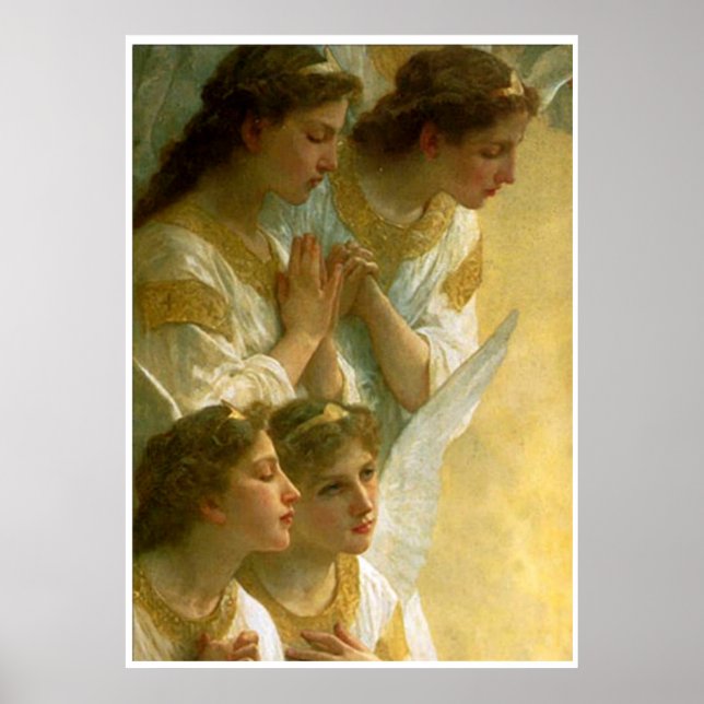 Bouguereau's Angels - Print Poster (Vorne)