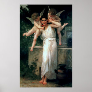 Bouguereau's Classic 1893 Malerei - Jugend Poster