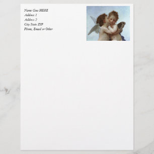 Bouguereau's L'Amour et Psyche, enfants (Cupid) Briefkopf