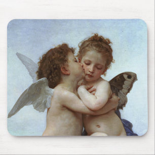Bouguereaus L'Amour und Psyche, enfants (Amor) Mousepad