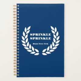 Boujee Blue Sprinkle Sprinkle Notebook Planer