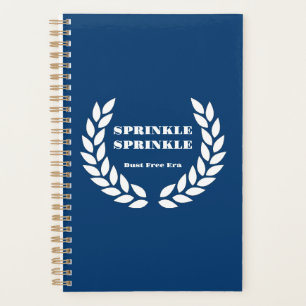 Boujee Blue Sprinkle Sprinkle Notebook Planer