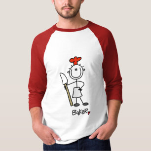 Boulangerie avec des T-shirts et des cadeaux de gr
