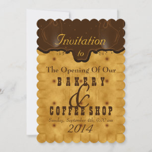 Boulangerie & Café Shop - Invitation