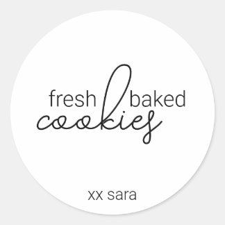 Boulangerie Cookie Enveloppe cadeau Sticker