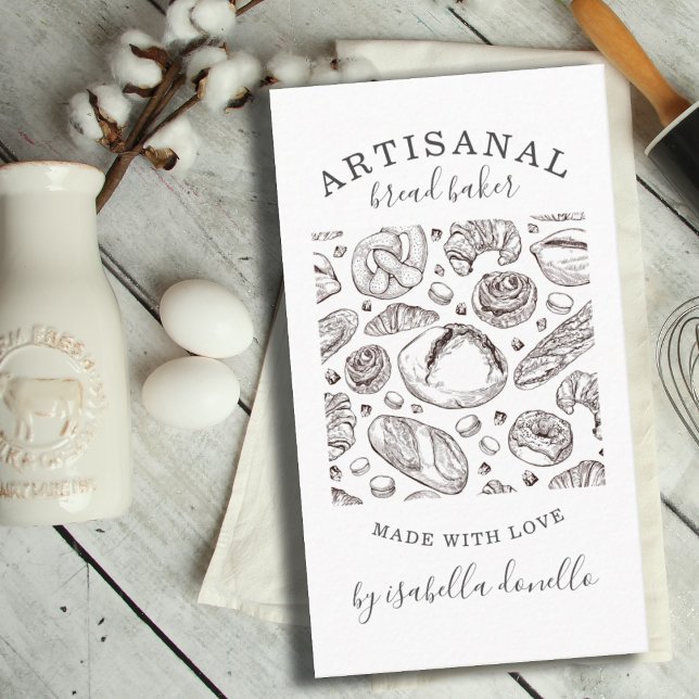 Boulangerie de pain Carte de visite (Créateur téléchargé)