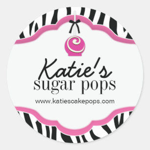 Boulangerie de pâtisserie Stickers emballage