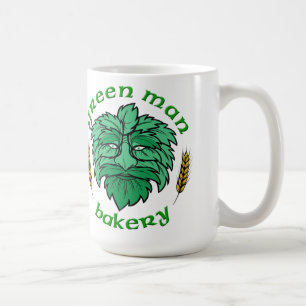 Boulangerie d'homme vert - tasse de gluten d'amour