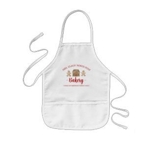 Boulangerie Mme Claus Noël, tablier enfant