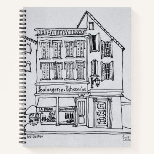 Boulangerie Patisserie, Avignon Notizbuch