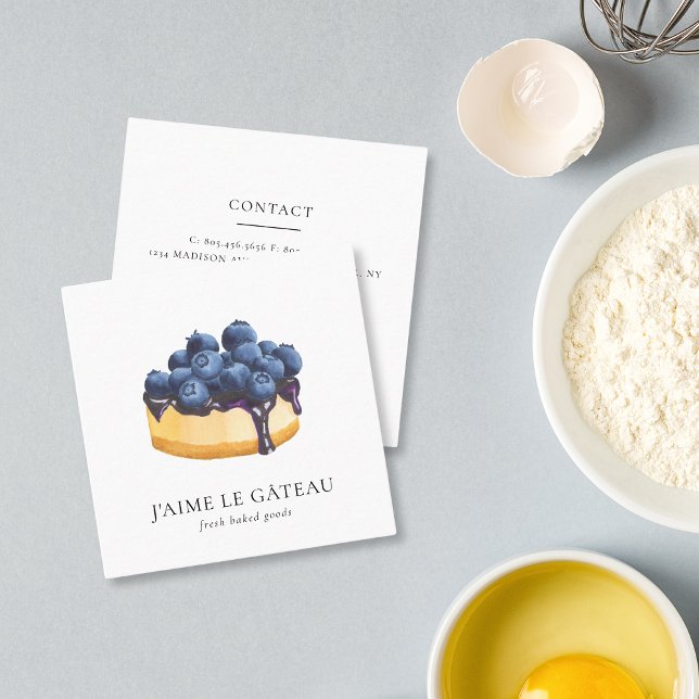 boulangerie / pâtisserie Carte de visite (Créateur téléchargé)