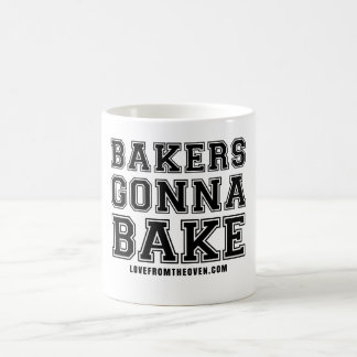 Boulangers allant faire la tasse cuire au four