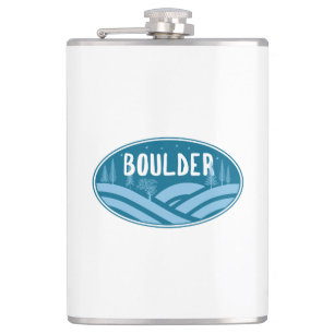 Boulder Colorado Außenbereich Flachmann
