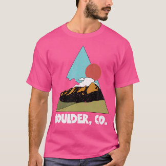 Boulder Colorado Bergsee-Zauber im Val Piora T-Shirt