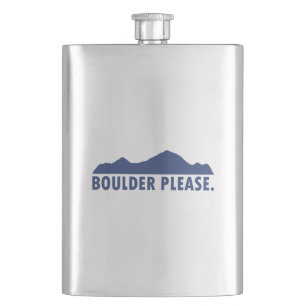 Boulder Colorado Bitte Flachmann