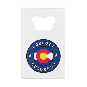Boulder Colorado Geldbeutel Flaschenöffner