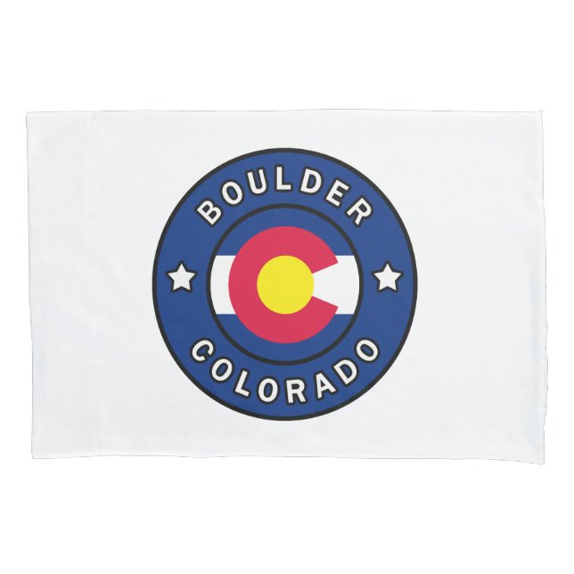 Boulder Colorado Kissenbezug (Vorderseite)
