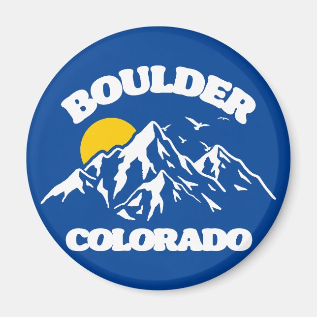 Boulder, Colorado Magnet (Vorne)