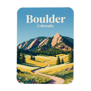 Boulder Colorado Magnet