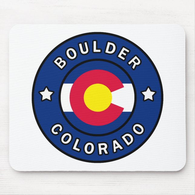 Boulder Colorado Mousepad (Vorne)