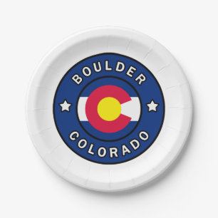 Boulder Colorado Pappteller