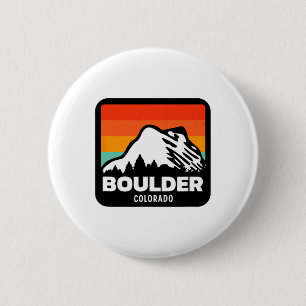 Boulder Colorado Snowboarden Familienausflug Button
