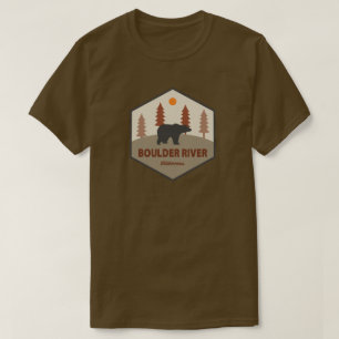 Boulder River Wilderness Washington Bear T-Shirt