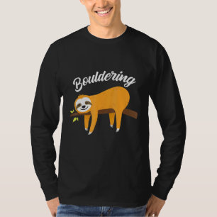 Boulder Sloth Climbing Rock T-Shirt