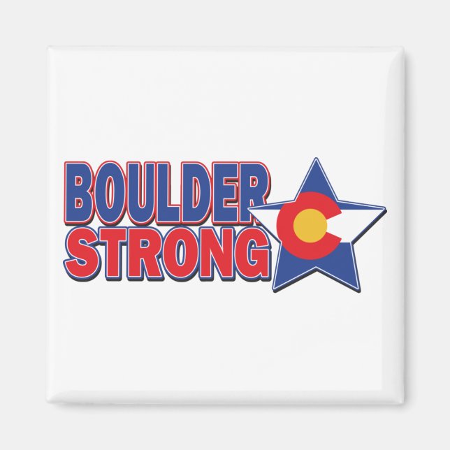 Boulder-Strong-Star Magnet (Vorne)