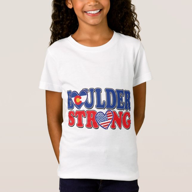 Boulder Strong USA T-Shirt (Vorderseite)