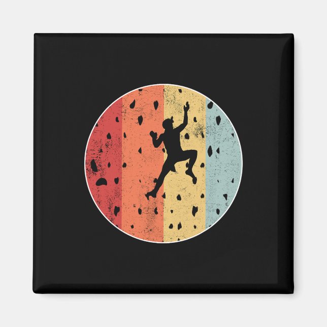 Bouldering Cooles Klettern Liebe Climber Perfekt Magnet (Vorne)