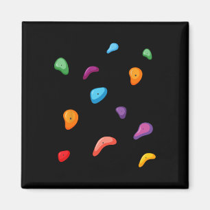 Bouldering - Felsenkletterliebhaber Kletterer Outd Magnet